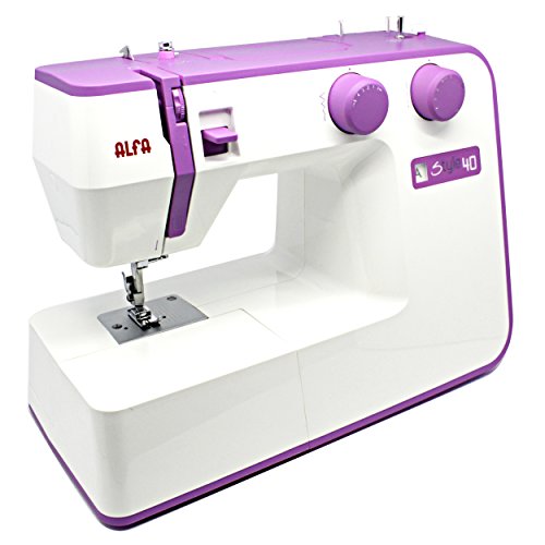 REACONDICIONADO Máquina de coser  Alfa STYLE 40 31 Puntadas, Luz Led,  Incluye funda protectora